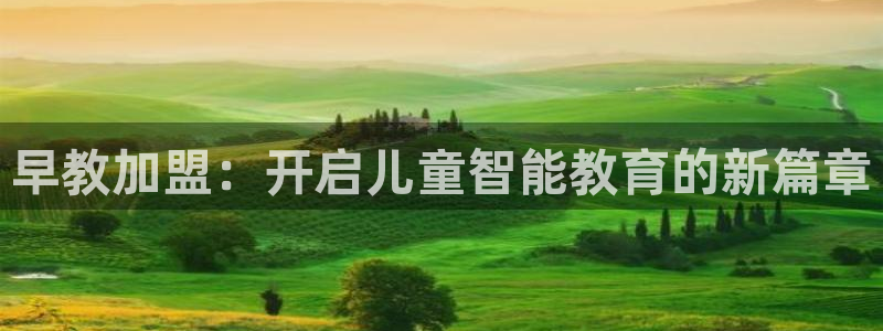 威九国际78mb官网：早教加盟：开启儿童智能教育的新篇章
