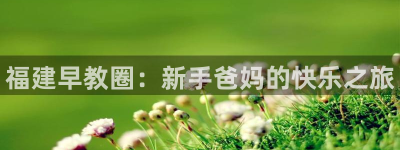 威九国际的金融服务怎么样：福建早教圈：新手爸妈的快乐之旅