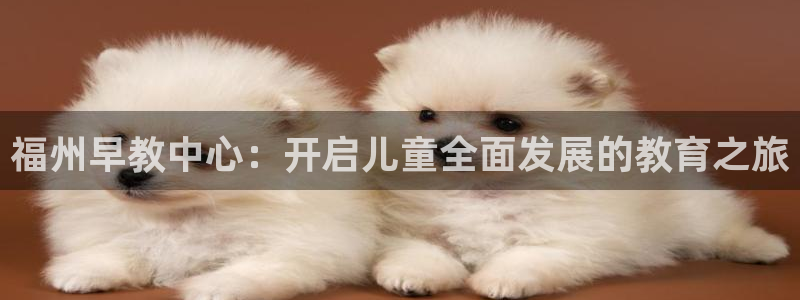 威九国际78M.APP：福州早教中心：开启儿童全面发展的教育之旅