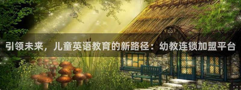 威九国际网站官网：引领未来，儿童英语教育的新路径：幼教连锁加盟平台