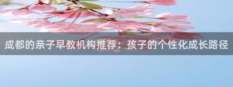 威九国际小剧场：成都的亲子早教机构推荐：孩子的个性化成长路径