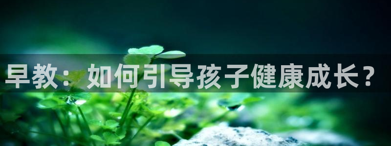 威九国际66m免费下载:早教:如何引导孩子健康成长?