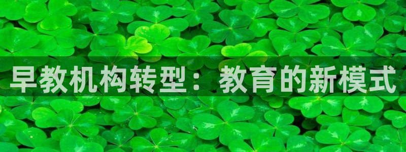 威九国际的金融服务：早教机构转型：教育的新模式