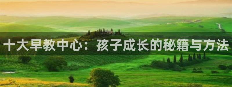 威九国际66m免费下载：十大早教中心：孩子成长的秘籍与方法