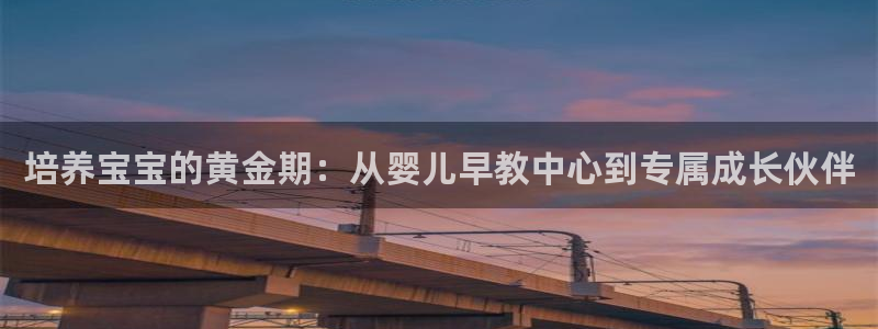 威九国际66m入口：培养宝宝的黄金期：从婴儿早教中心到专属成长伙伴