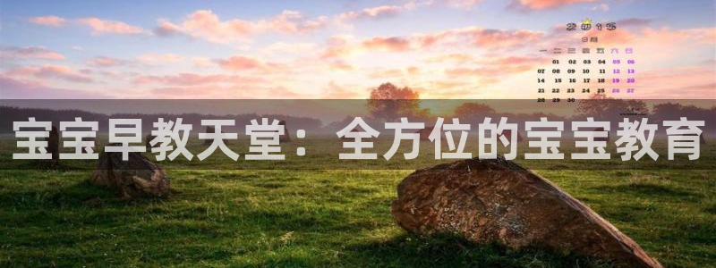 威九国际78m域名：宝宝早教天堂：全方位的宝宝教育