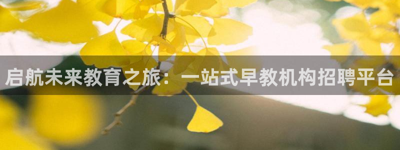 威九国际女艺人：启航未来教育之旅：一站式早教机构招聘平台